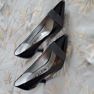 Ann Klein Black Pumps, Size 8 1/2